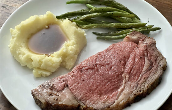 Rotisserie Prime Rib Roast