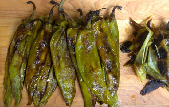 Oven-Roasted Green Chilies