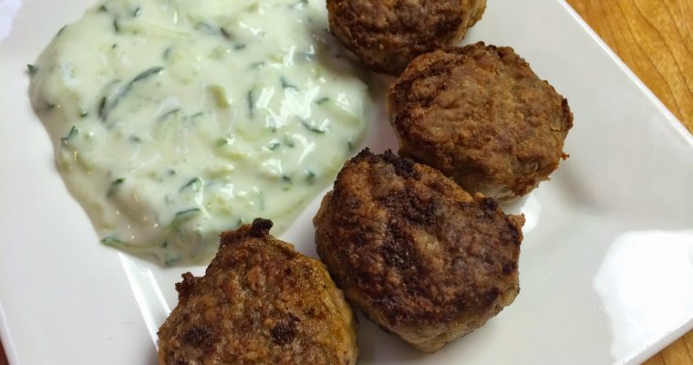 Keftedes (Greek Meatballs)