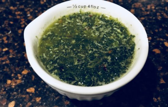 Simple Chimichurri Sauce