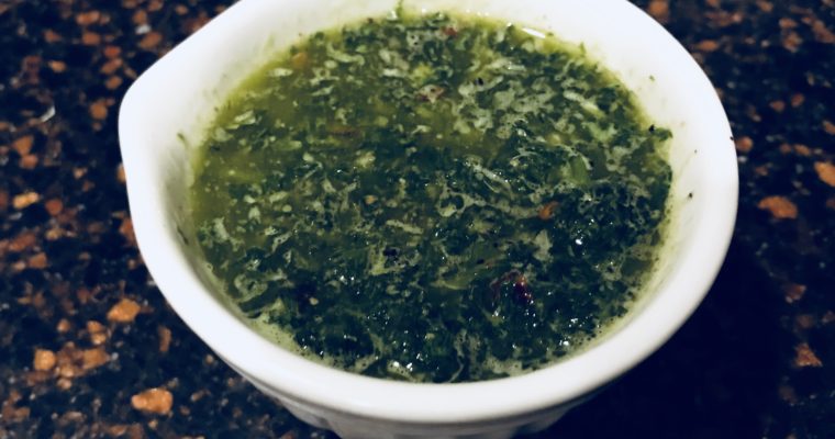Simple Chimichurri Sauce