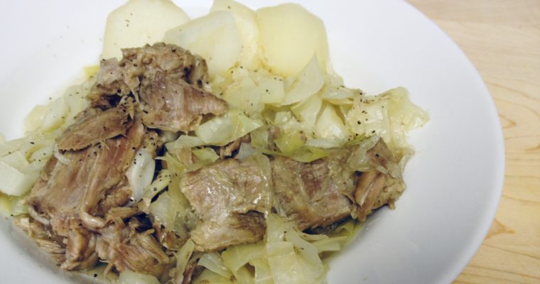 Grandma’s Polish Kapusta with Pork Spare Ribs