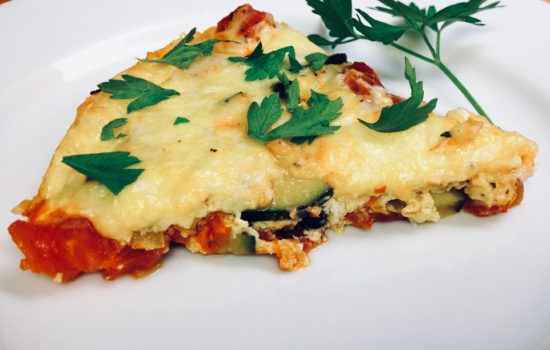 Zucchini and Tomato Frittata