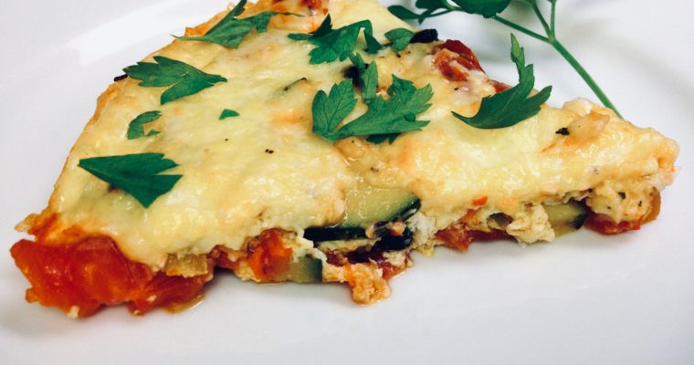 Zucchini and Tomato Frittata