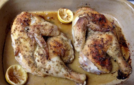 Greek Lemon Chicken with Potatoes – Restaurant Style