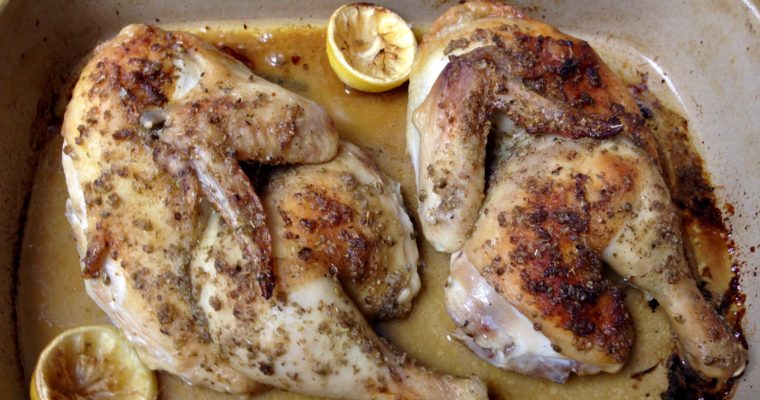 Greek Lemon Chicken with Potatoes – Restaurant Style