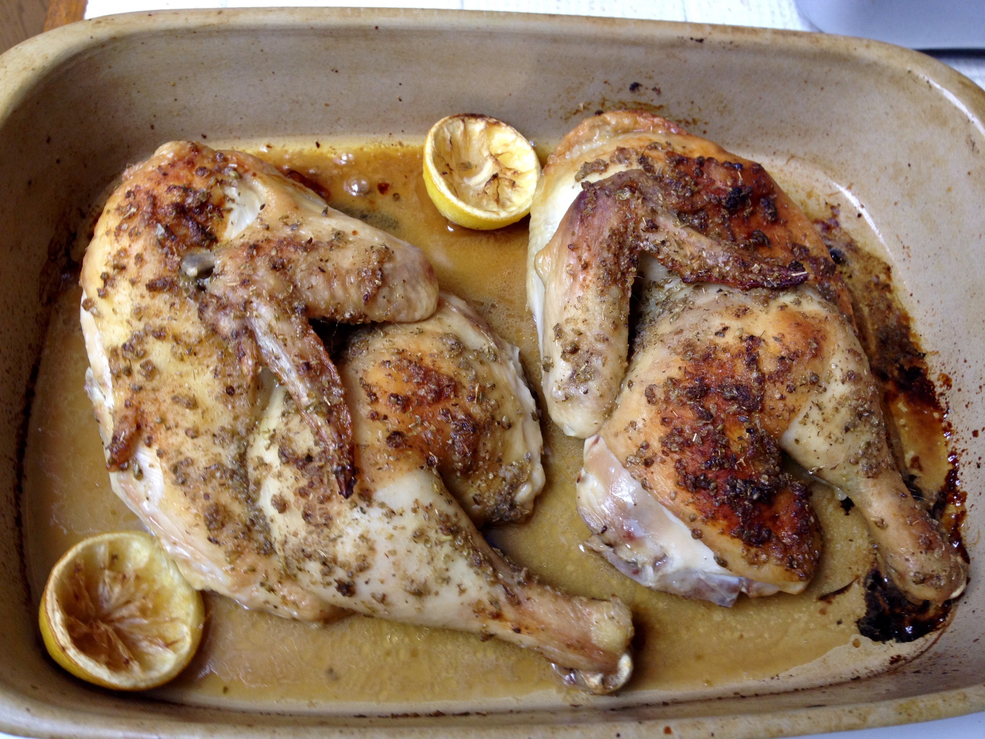 Greek Lemon Chicken with Potatoes – Restaurant Style