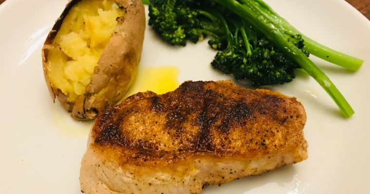 Southwestern-Style Pork Loin Chops