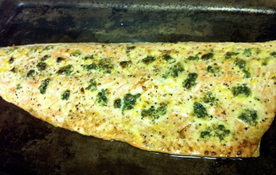 Broiled Wild Salmon