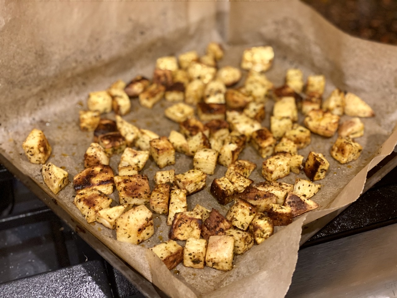 Spicy Sweet Potato Home Fries