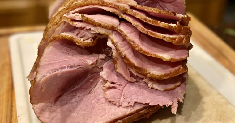 Mom’s Juicy Ginger-Beer Ham