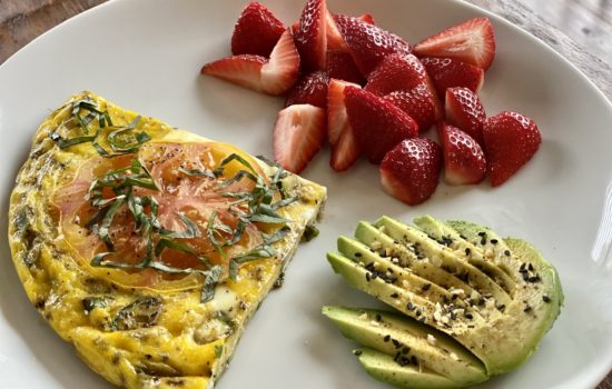 Tomato and Zucchini Frittata (Dairy Free)