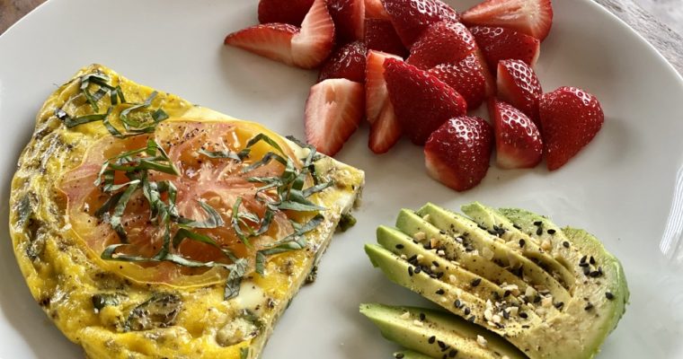Tomato and Zucchini Frittata (Dairy Free)