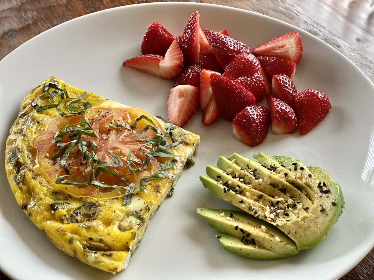 Tomato and Zucchini Frittata (Dairy Free)