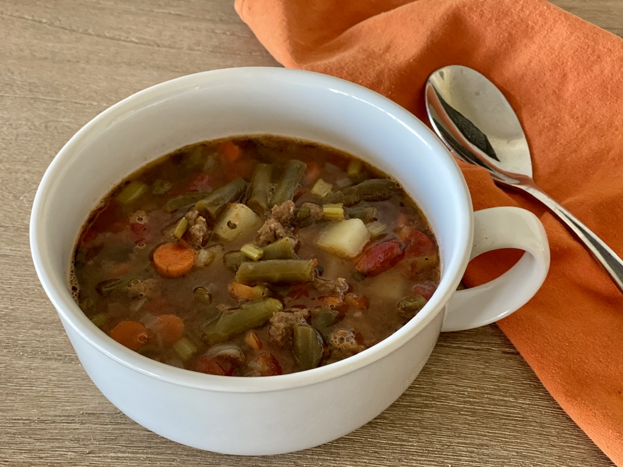 Southwestern-Style Hamburger Soup