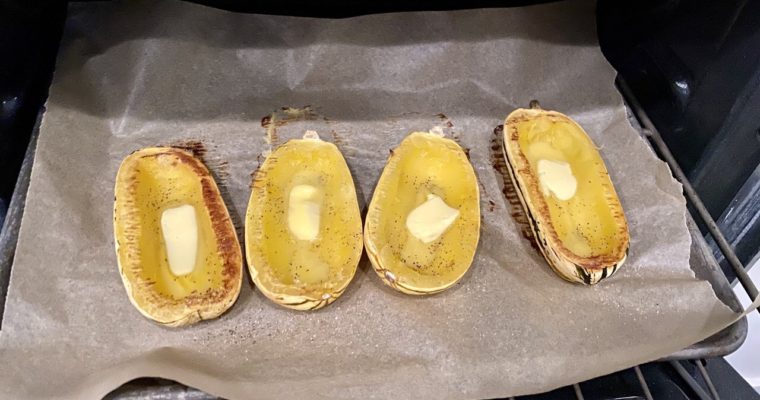 Roasted Delicata Squash