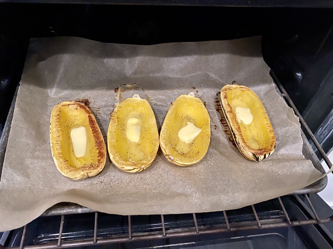 Roasted Delicata Squash
