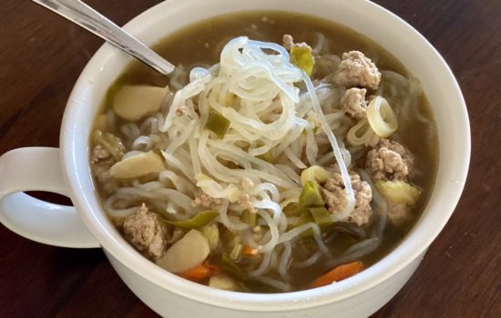 Wonton-less Soup