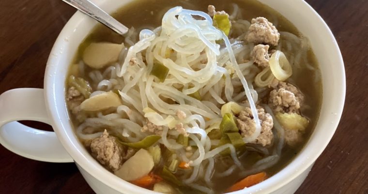 Wonton-less Soup