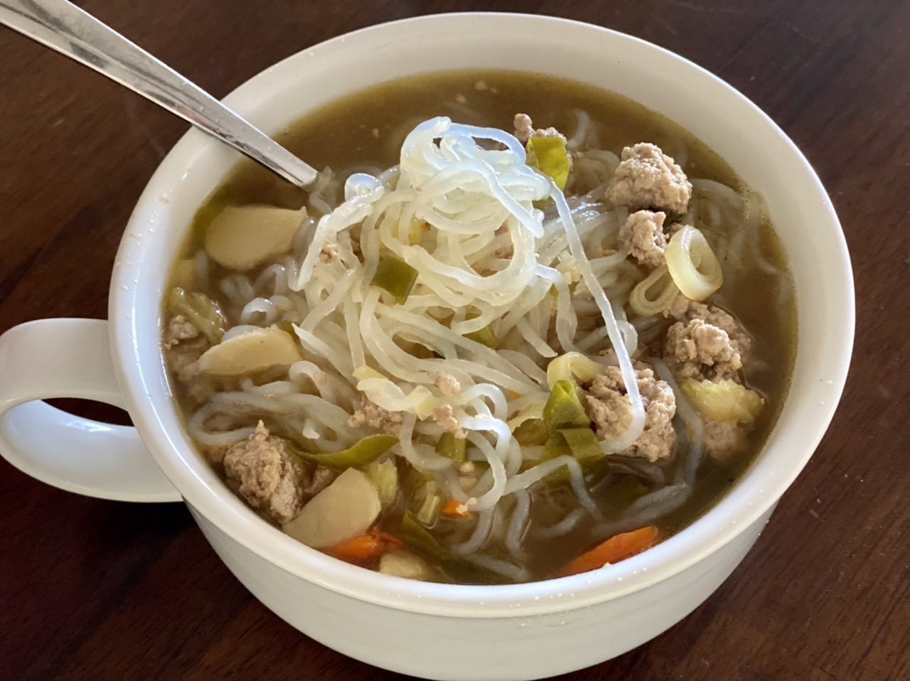 Wonton-less Soup