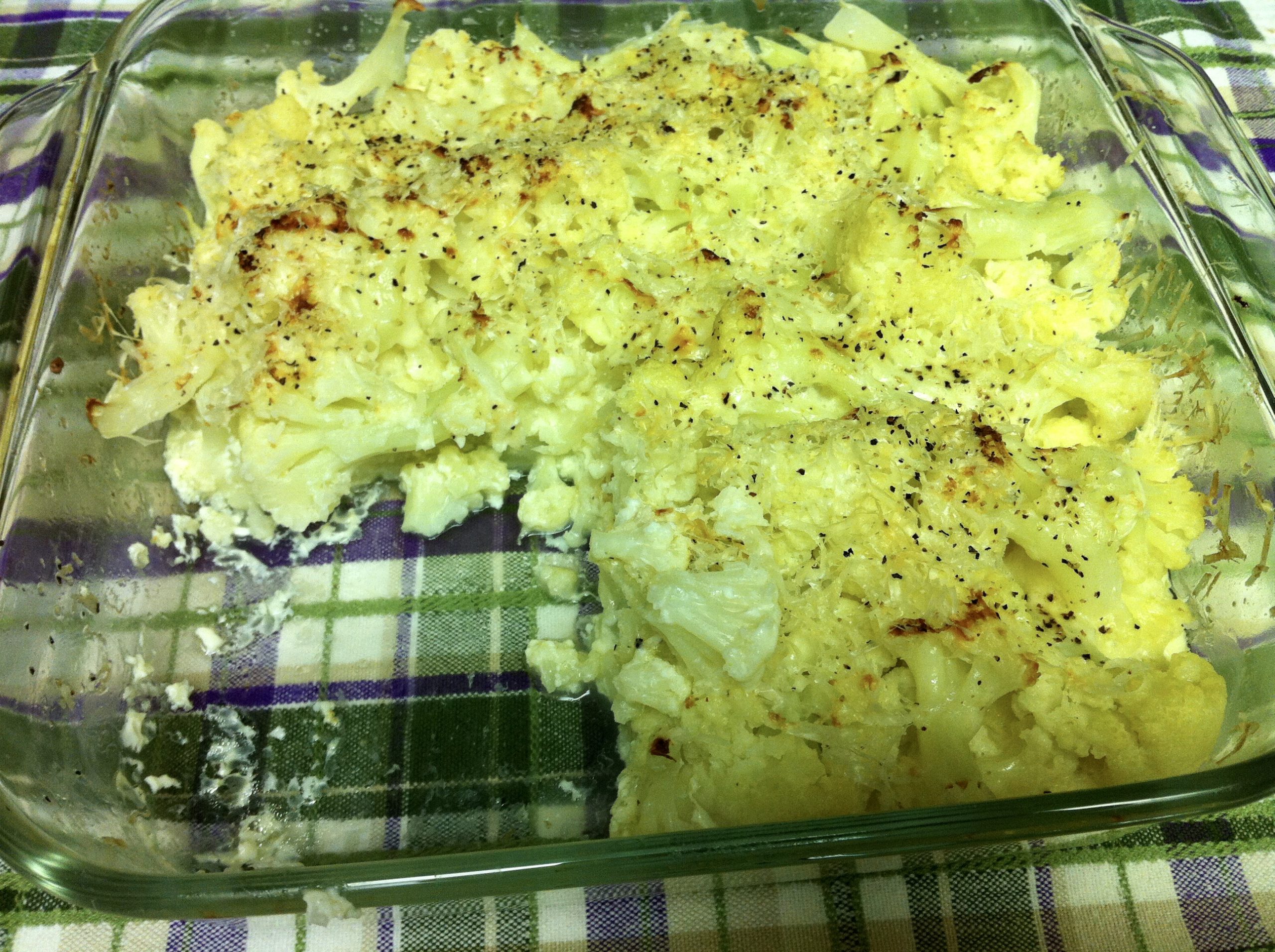 Cauliflower Gratin