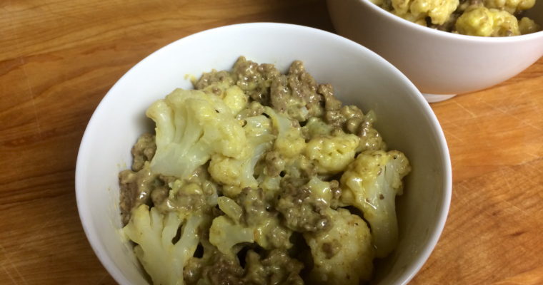 Cheeseburger Cauliflower Helper (Low-Carb Comfort Food)
