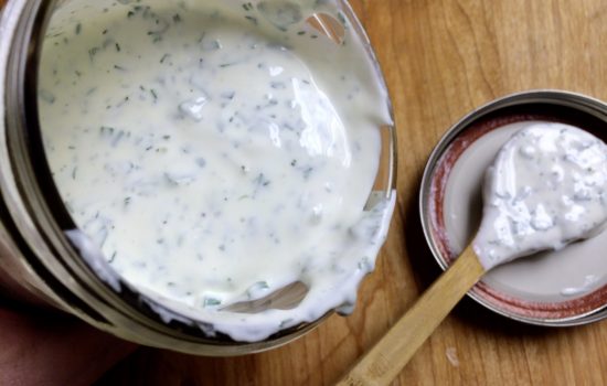 Homemade Ranch Dressing (and Dip)