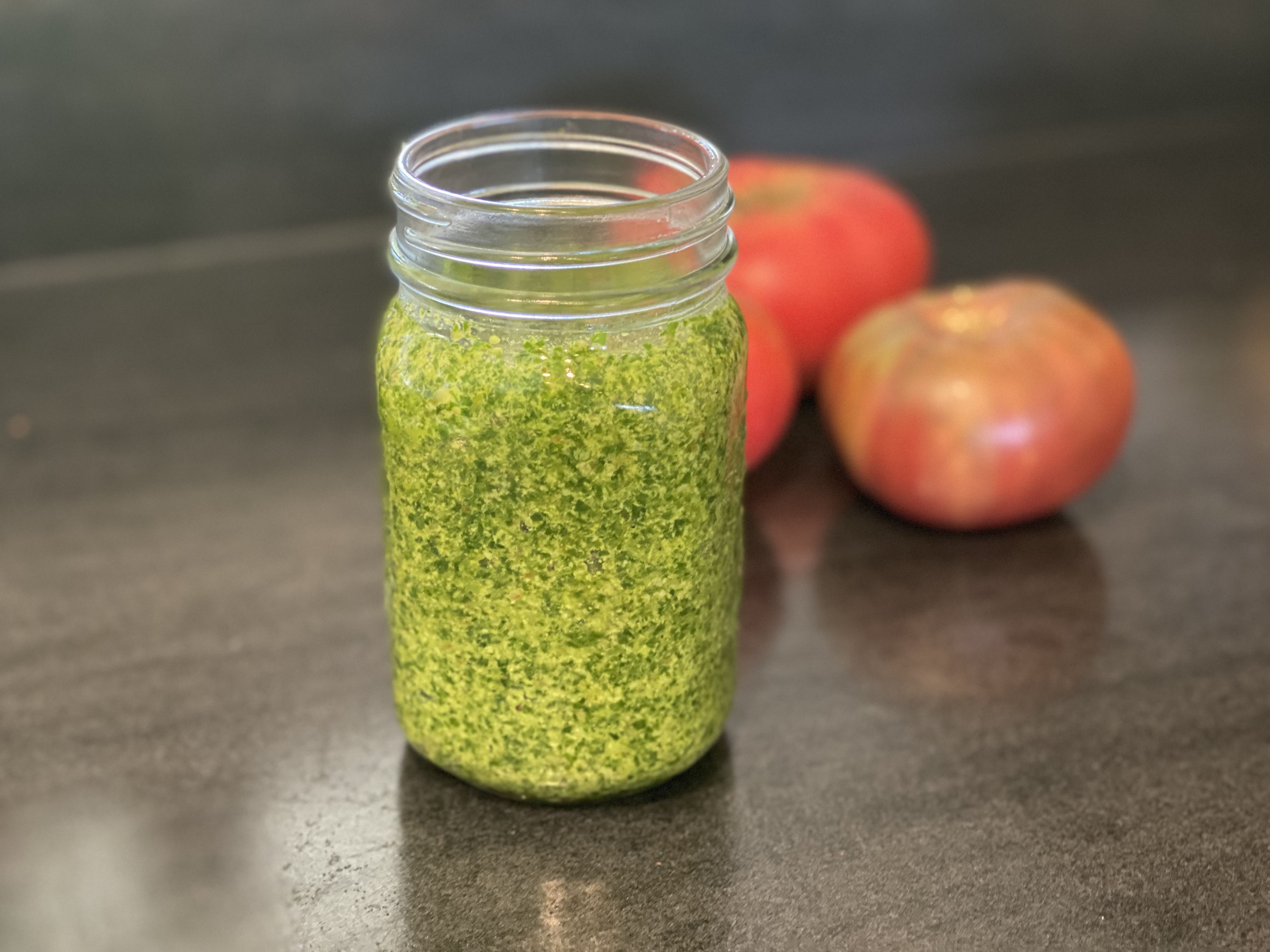 Arugula Walnut Pesto