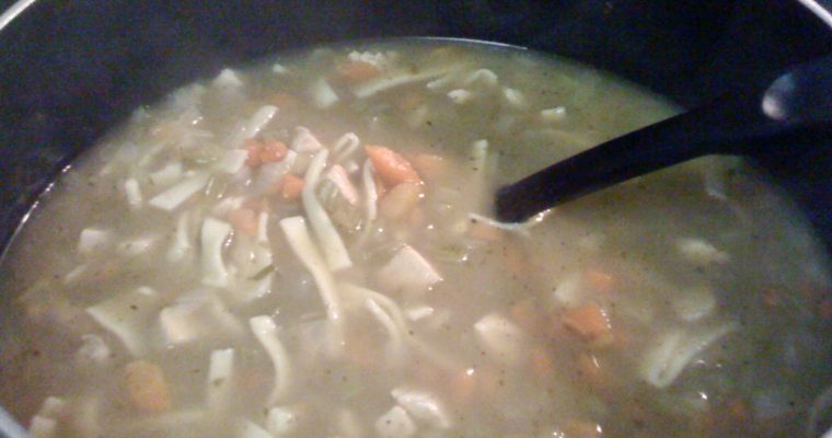 Homemade Chicken Noodle Soup