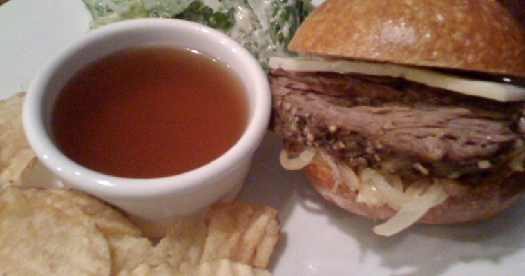 Slow Cooker Tri-Tip Sandwiches
