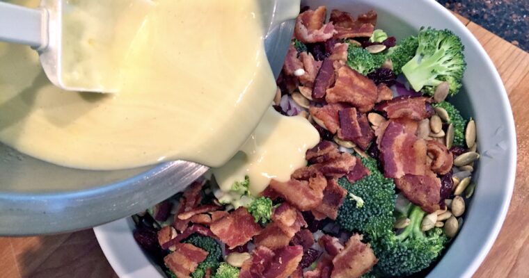 Classic Broccoli Salad with Bacon