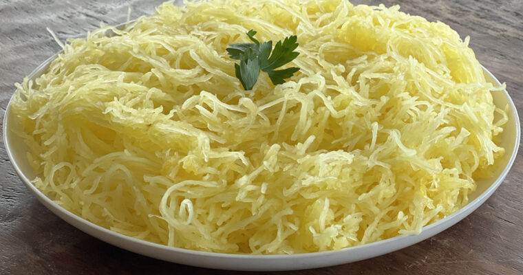 How to Roast a Whole Spaghetti Squash
