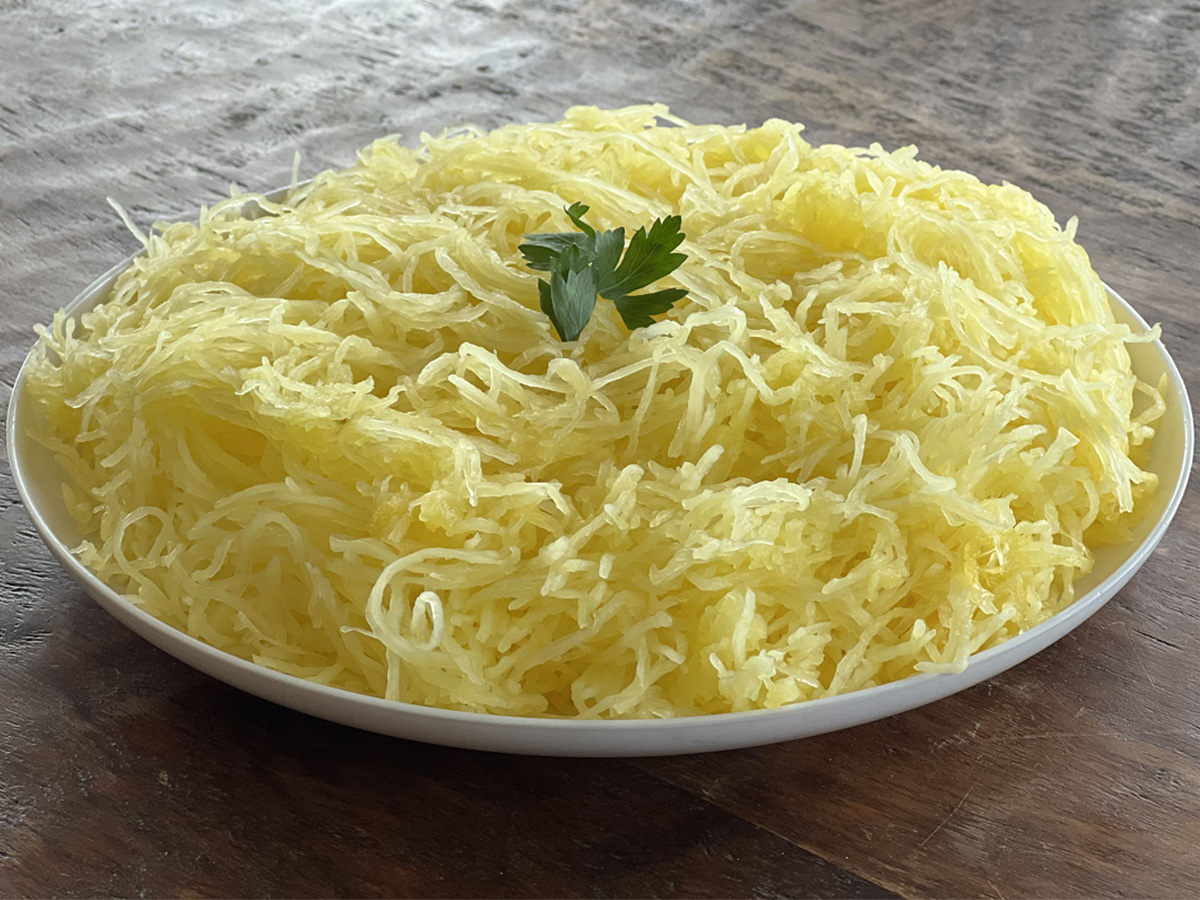 How to Roast a Whole Spaghetti Squash