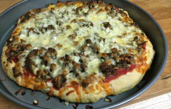 Pan Pizza—Restaurant Style (Made at Home)
