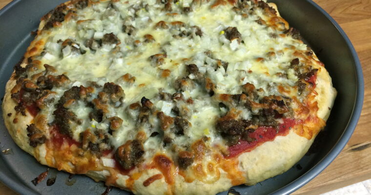 Pan Pizza—Restaurant Style (Made at Home)
