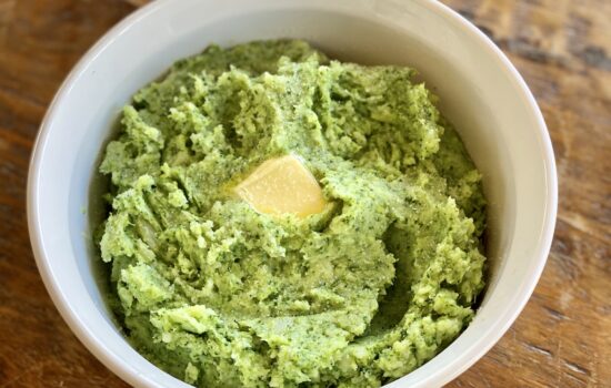 Broccoli-Potato Mash Up For Picky Eaters