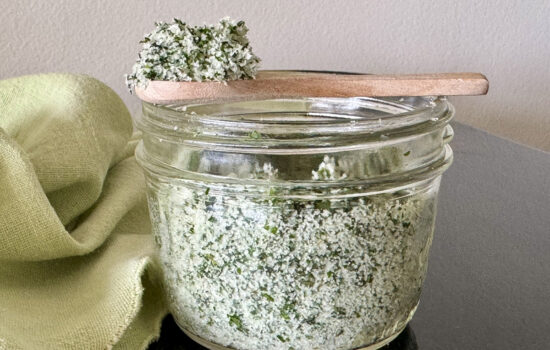 Fresh Herbed Salt Master Recipe