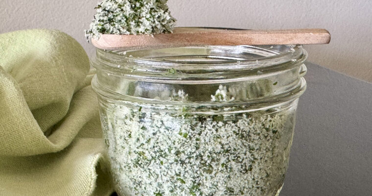 Fresh Herbed Salt Master Recipe