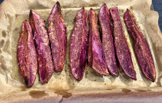 Steakhouse Purple Sweet Potato Wedges
