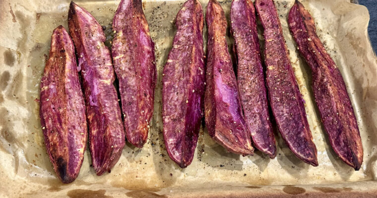 Steakhouse Purple Sweet Potato Wedges