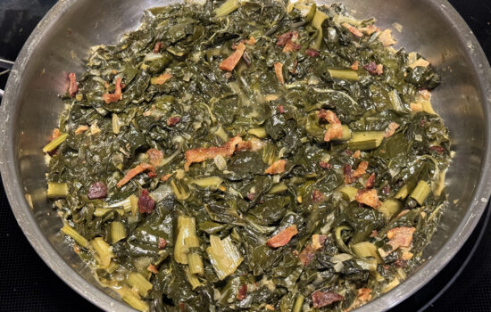 Easy Weeknight Garlicky Southern Greens