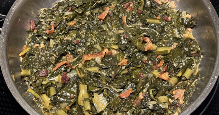 Easy Weeknight Garlicky Southern Greens