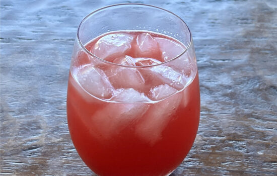 Raspberry Shrub Drinking Vinegar with Honey