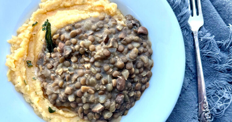 Award-Winning Lentil and Mushroom Gravy