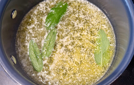 Simple Nutty Brown Butter and Crispy Sage