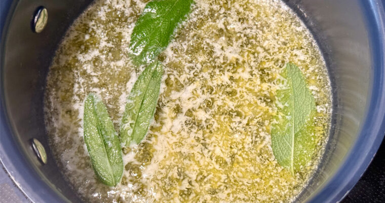 Simple Nutty Brown Butter and Crispy Sage